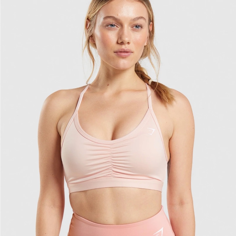 Gymshark Light Pink Sports Bra